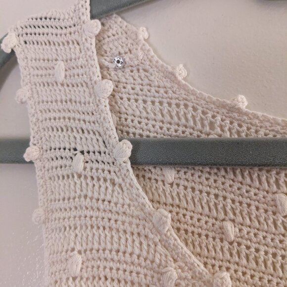 Vintage Carlisle crochet cardigan set silk blend - Picture 4 of 10